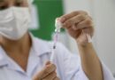 A Secretaria de Saúde, Vigilância Epidemiológica, hoje(22) realizando a vacinação, contra a Covid-19 e Influenza: